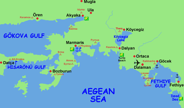 خريطة موقع داليان
